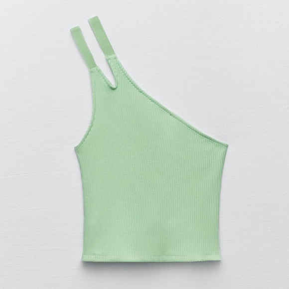 ZARA VEST TOP WITH LOTTO STRAPS - Picture 4 of 6